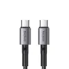 Ca-3131 65W Pd Type-C To Type-C Şarj Ve Data Kablosu 1.5M, Siyah