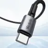 Ca-3131 65W Pd Type-C To Type-C Şarj Ve Data Kablosu 1.5M, Siyah