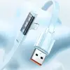 CA-3415 USB-A to Lightning 3A 20W L Kablo, 1.8m, Mavi