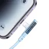 CA-3415 USB-A to Lightning 3A 20W L Kablo, 1.8m, Mavi
