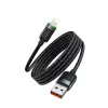 CA-6000 1.2 M USB-A TO LİGHTNİNG 3A MANYETİK SARILABİLİR KABLO
