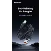 CA-6000 1.2 M USB-A TO LİGHTNİNG 3A MANYETİK SARILABİLİR KABLO