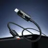 CA-7990 Type-C TO Lıghtnıng 36W Çift LED Ekranlı Kablo