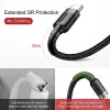 Cafule USB A to C Kbl 2A 2m-Gri+S