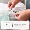 (California King, Grey/White Stripe) - Reversible Striped Down Alternative Quilted Comforter with Corner Duvet Tabs - Cal King Size