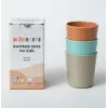 Calimila Bambu Bardak 3lü Set (250 Ml)