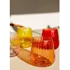 Cam Su Bardağı Turuncu 450 ml BRD0127