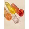 Cam Su Bardağı Turuncu 450 ml BRD0127