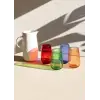 Cam Su Bardağı Turuncu 600 ml BRD0123