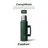 CampMate 1.5 L Paslanmaz Çelik Termos, Yeşil