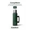 CampMate 1.5 L Paslanmaz Çelik Termos, Yeşil