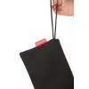 Çanta, Siyah Clutch Bez