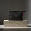 Çanta, Siyah File Clutch