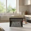 Çanta, Siyah File Clutch