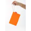Çanta, Turuncu Clutch Bez