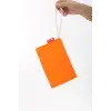 Çanta, Turuncu Clutch Bez