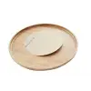 Cappuccino Daire Tepsi