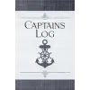 Captains Log: Boating Logbook | Track Boat, Captain, Engine Hours, Fuel, Location, Date, Time, Crew Information, and Other Important Information - Gray Plaid Cover Design