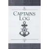 Captains Log: Boating Logbook | Track Boat, Captain, Engine Hours, Fuel, Location, Date, Time, Crew Information, and Other Important Information - Gray Plaid Cover Design