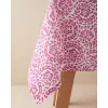 Carnival Floral Polyester Masa Örtüsü Fuşya