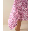 Carnival Floral Polyester Masa Örtüsü Fuşya