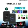 Carplay Ai Box 4GB+32GB Youtube, netflix, google Play & Kablosuz Carplay&android Auto- Android 14