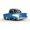 CarTuned S2 1957 Chevy Bel Air Mavi Custom Araba