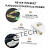 CAT6 fabrikasyon Ethernet network kablosu, 15 metre