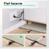 CAT7 Ethernet Kablosu 5 Metre 10Gbps Premium Flat Modem Ağ Kablosu 5mt