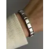 Çelik Bileklik Presentation® Charm Paslanmaz Çelik Unisex Bileklik 17 cm. Çap