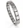 Çelik Bileklik Presentation® Charm Paslanmaz Çelik Unisex Bileklik 17 cm. Çap