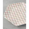 Cella Bone Porselen Servis Tabağı 23 cm Turuncu