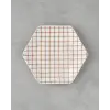 Cella Bone Porselen Servis Tabağı 23 cm Turuncu