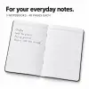 Cep Not Defteri, 3lü Defter Seti, Çizgili Mini Defter, 48 Sayfa