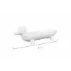 Ceramic Dog Dish, White