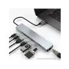 CF10 Macbook Uyumlu Type-C™ - 4K HDMI, 2* Type-C, 2* USB 3.0, Ethernet Lan, 2* SD 8IN1 Hub Adaptör