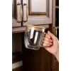 Chado - Çift Cidarlı Cam Çay Bardağı 300ml