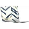 Chevron Blue Stripe Peel & Stick duvar kağıdı
