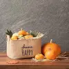 Choose Happy Baskılı Sepet //30x21x18