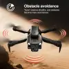 Çift Kameralı HD FPV Drone, Engel Sensörlü, Katlanabilir, WiFi Canlı Görüntü Aktarımlı, Taşıma Çantalı Uzaktan Kumandalı Drone