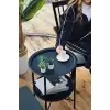 Çift tepsili katlanır sehpa