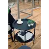 Çift tepsili katlanır sehpa