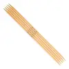 Çift Uçlu İğneler, Bambu, 15 cm, 6 mm