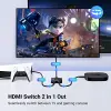 Çift Yönlü HDMI Adaptörü Siyah