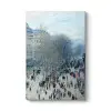 Claude Monet - Paris Bulvarı Kanvas Tablo 50 x 75