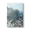 Claude Monet - Paris Bulvarı Kanvas Tablo 50 x 75