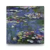 Claude Monet - Water Lilies Tablosu - 60x60cm