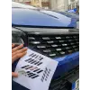 Clio Ön Panjur Sticker Seti, Krom