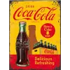 Coca-Cola In Bottles Yellow Magnet, 9 x 6,5 cm