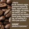 Coffee Bean Lip Balm/Kahve 4.8 gr